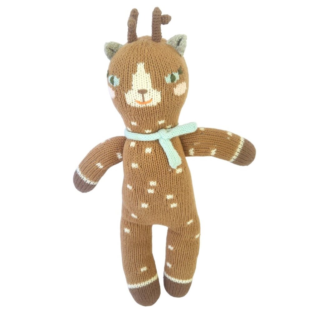 Jasper the Deer Blabla Kids 12" Plush Doll Toy by Anthropologie Handmade Peru